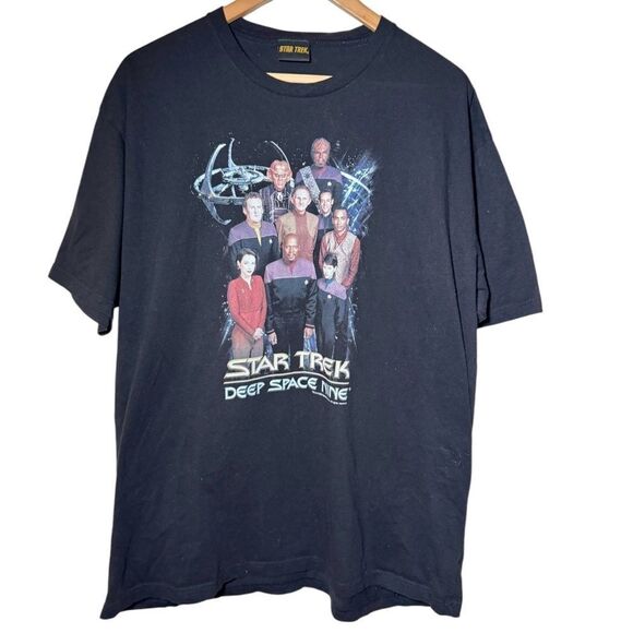 Next Level Apparel Other - 2011 STAR TREK Deep Space Nine Tv Show Graphic Tshirt Black Men’s XXL